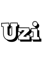Uzi snowing logo
