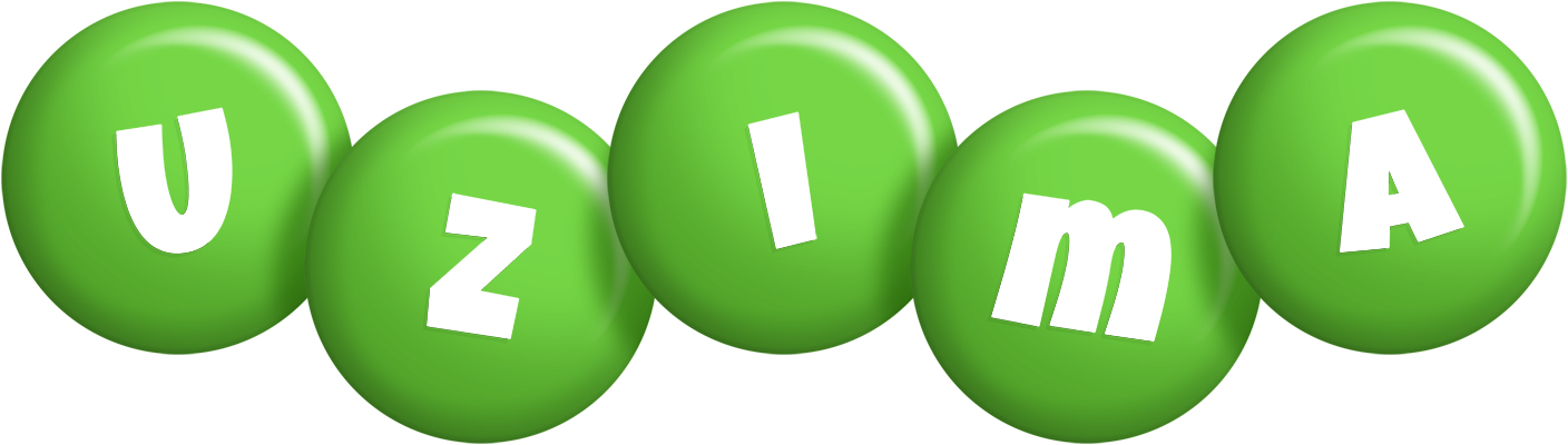 Uzima candy-green logo