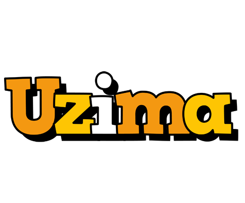 Uzima cartoon logo