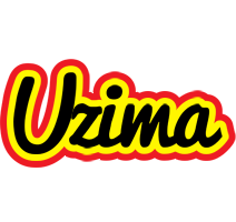 Uzima flaming logo