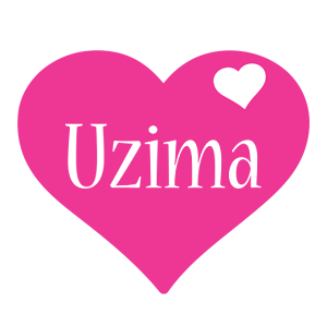 Uzima love-heart logo