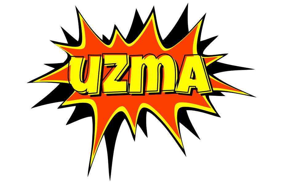 Uzma bazinga logo