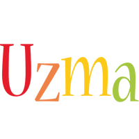 Uzma birthday logo
