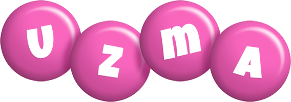 Uzma candy-pink logo