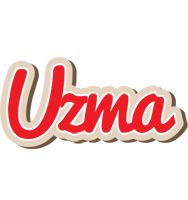 Uzma chocolate logo