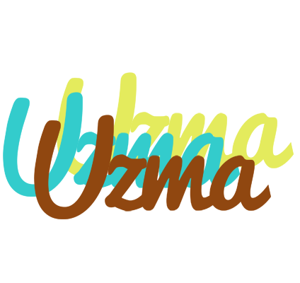 Uzma cupcake logo