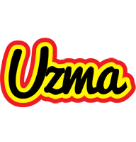 Uzma flaming logo