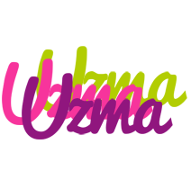 Uzma flowers logo