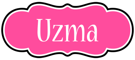 Uzma invitation logo