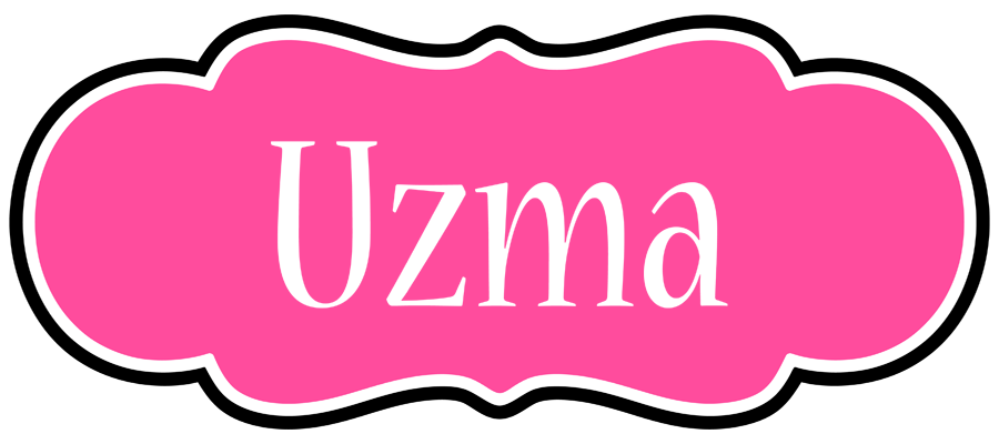 Uzma invitation logo