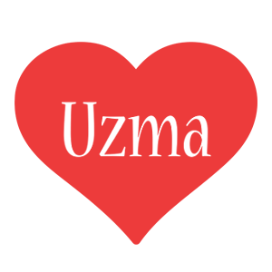 Uzma love logo