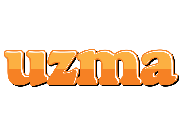 Uzma orange logo