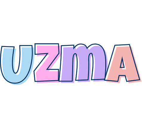 Uzma pastel logo