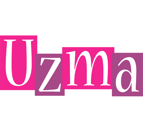 Uzma whine logo