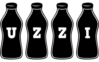 Uzzi bottle logo
