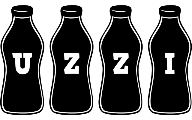 Uzzi bottle logo