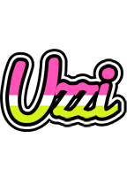 Uzzi candies logo