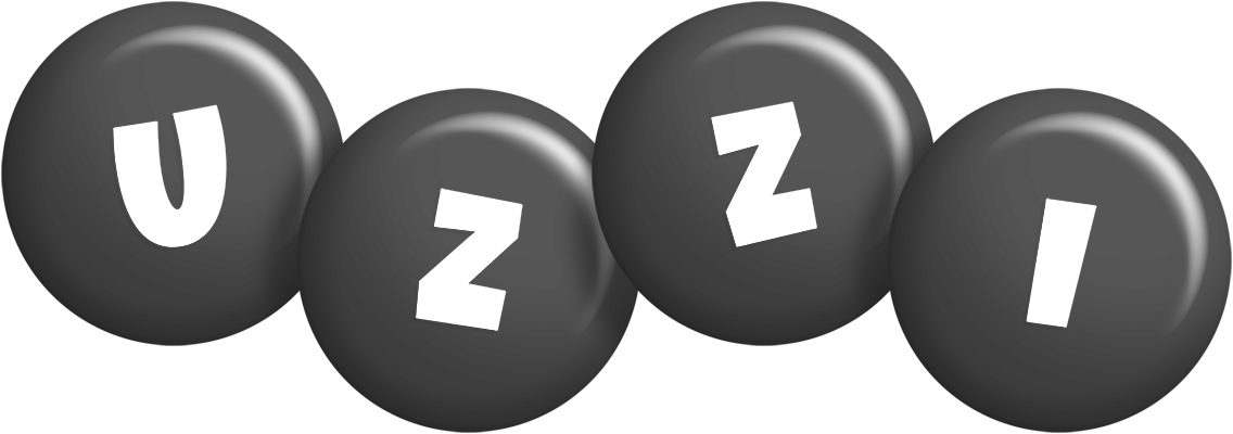 Uzzi candy-black logo