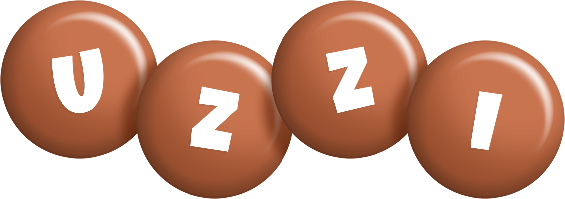 Uzzi candy-brown logo