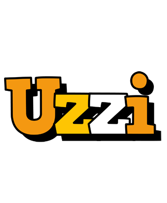 Uzzi cartoon logo