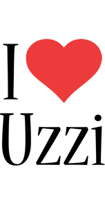 Uzzi i-love logo