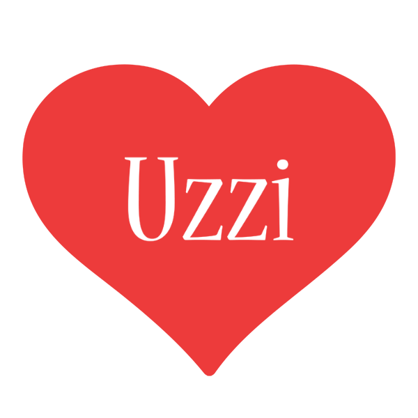 Uzzi love logo