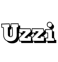 Uzzi snowing logo