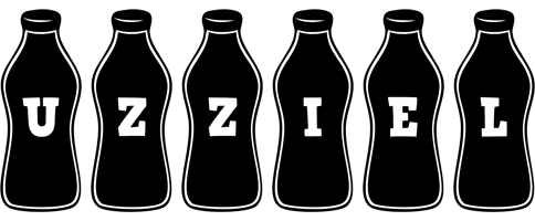 Uzziel bottle logo