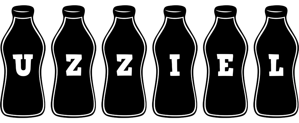 Uzziel bottle logo