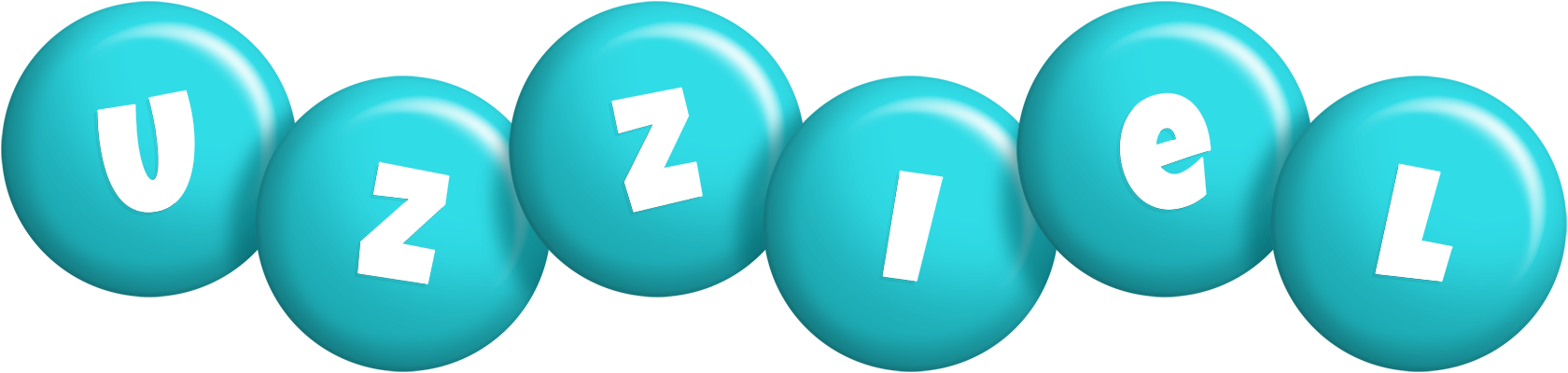 Uzziel candy-azur logo
