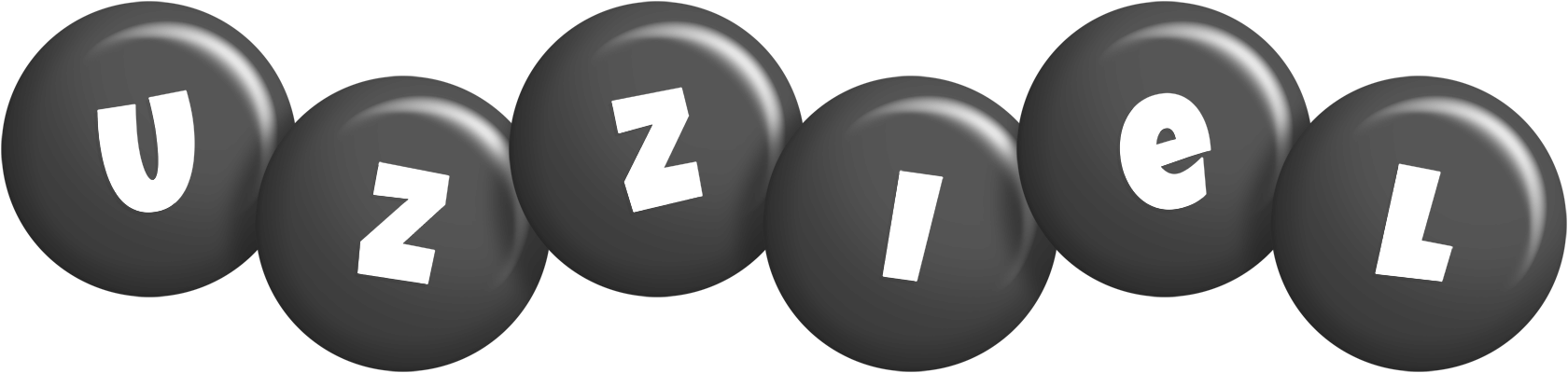 Uzziel candy-black logo
