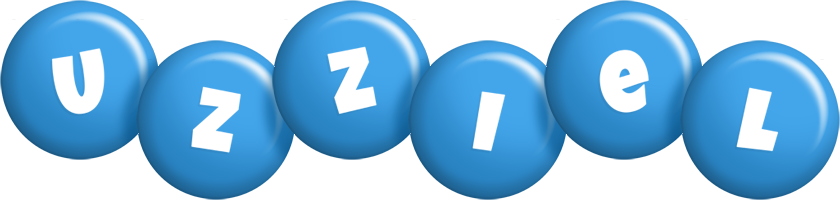 Uzziel candy-blue logo