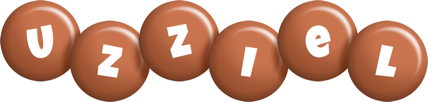 Uzziel candy-brown logo