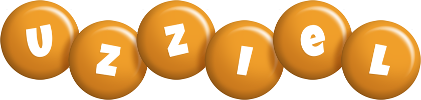 Uzziel candy-orange logo