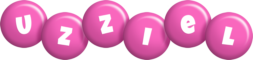 Uzziel candy-pink logo