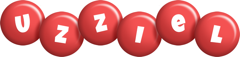 Uzziel candy-red logo