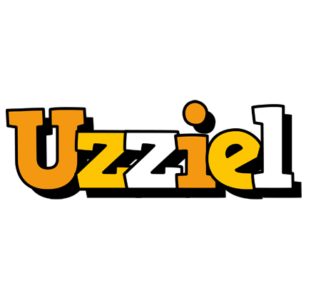 Uzziel cartoon logo