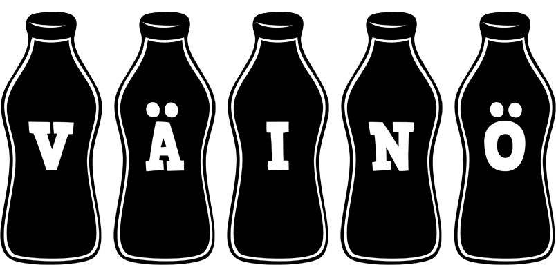 Väinö bottle logo