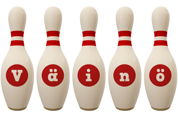 Väinö bowling-pin logo