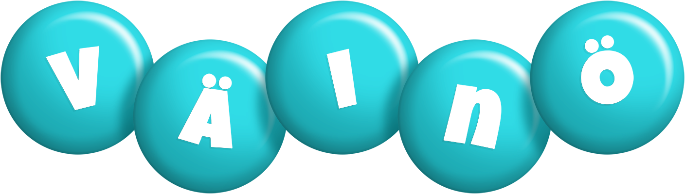 Väinö candy-azur logo