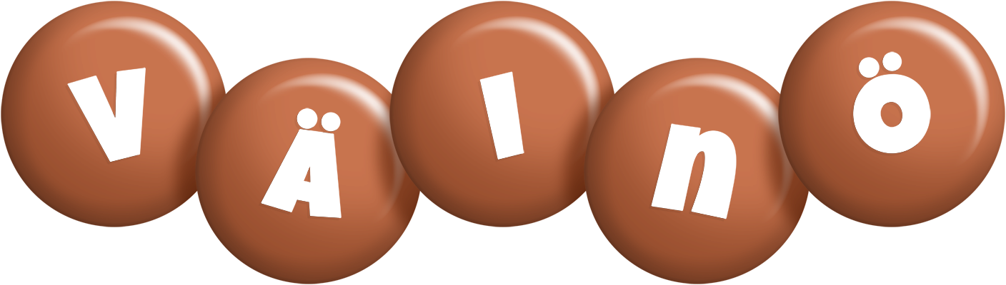 Väinö candy-brown logo