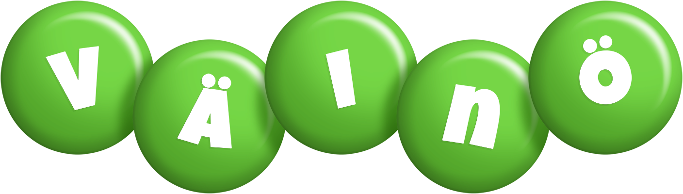 Väinö candy-green logo