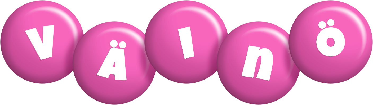 Väinö candy-pink logo