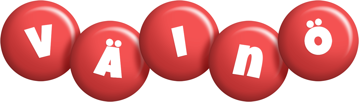 Väinö candy-red logo