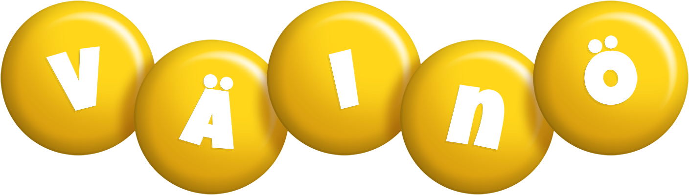 Väinö candy-yellow logo