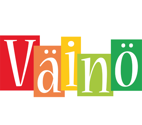 Väinö colors logo