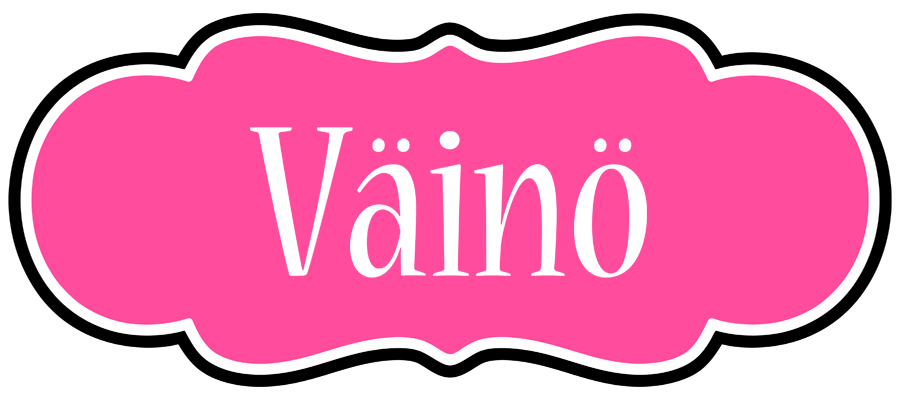 Väinö invitation logo