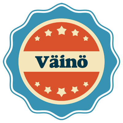 Väinö labels logo