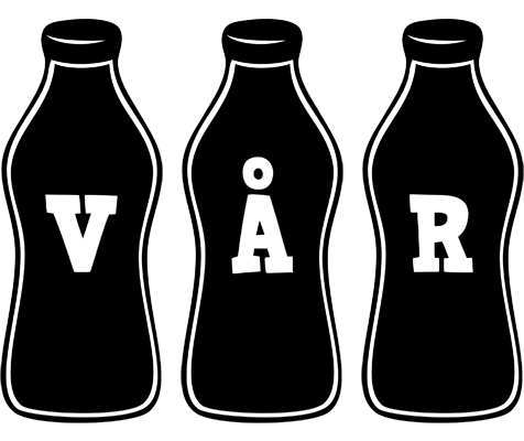 Vår bottle logo