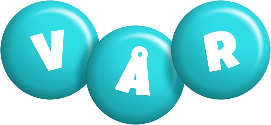 Vår candy-azur logo